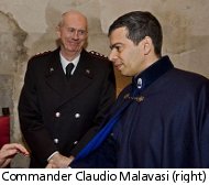 Unione Terre police commander Claudio Malavasi