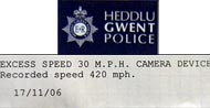 420 MPH ticket