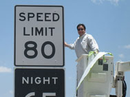 80MPH limit unveiled in Texas