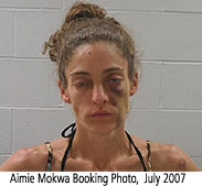 Aimie Mokwa 2007 booking photo