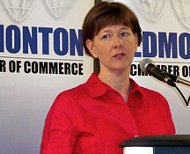 Attorney General Alison Redford