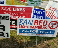 Proposition 1 campaign signs