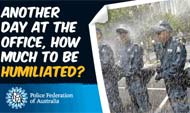 Australia police union commercial