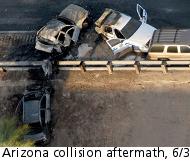 Arizona rear end collision, 6/3/09