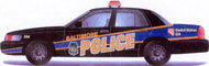 Baltimore police car
