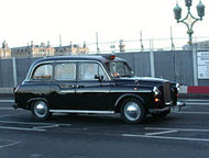 London cab, photo by Morty Vane/Flickr