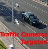 Traffic cameras targeted