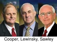Cooper, Lewinsky, Sawley