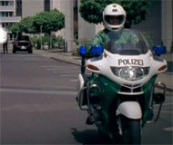 German police motorcycle