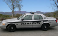 DeKalb police car