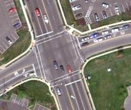 Google map image of intersection