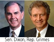 Sen Dixon, Rep. Grimes