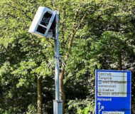 Dutch speed camera blown up