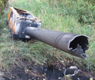 French speed camera toppled and torched