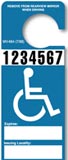 Handicapped permit