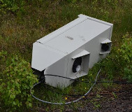 Decapitated speed camera