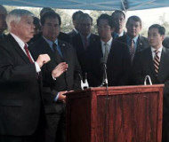 Speaker Howell at anti-tolling event
