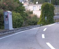 Italian speed camera