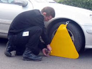 London Parking Control employee