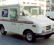 Mail truck