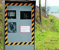 Maleville, France speed camera