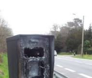 Merignac, France speed camera