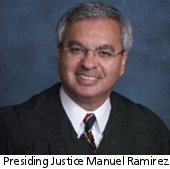 Court of Appeal Presiding Justice Manuel Ramirez