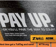 NTTA Pay Up logo