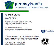 PennDOT report cover