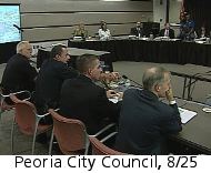 Peoria, Arizona city council, 8/25