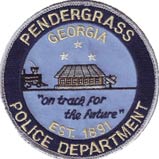 Pendergrass Police patch