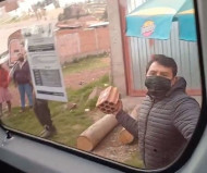 Attack on speed camera van in Peru
