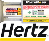 Platepass and Hertz