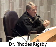 Dr Rhodes Rigsby
