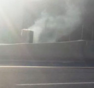 Saudi speed camera on fire