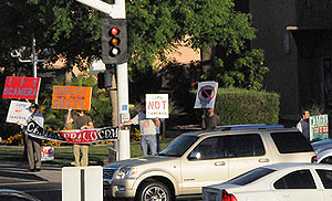 Protest Photo, 9/18/08