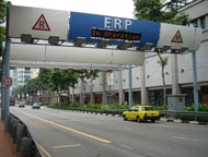 Singapore toll road