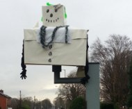 Snowman speed camera