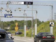 Stockholm toll control point