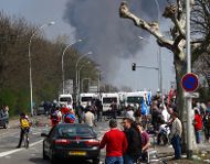 Riots in Strasbourg. Photos de Daniel/flickr