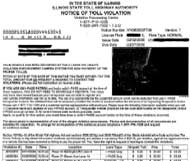 Toll violation letter