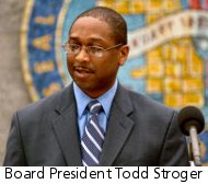 Board President Todd H. Stroger