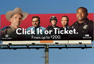 Click It or Ticket billboard