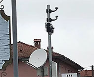 Sattelite dish speed camera