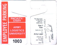 Parking pass