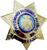 Wyoming Highway Patrol badge