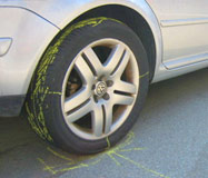 Tire Chalking for Parking Reinforcement - Get My Parking